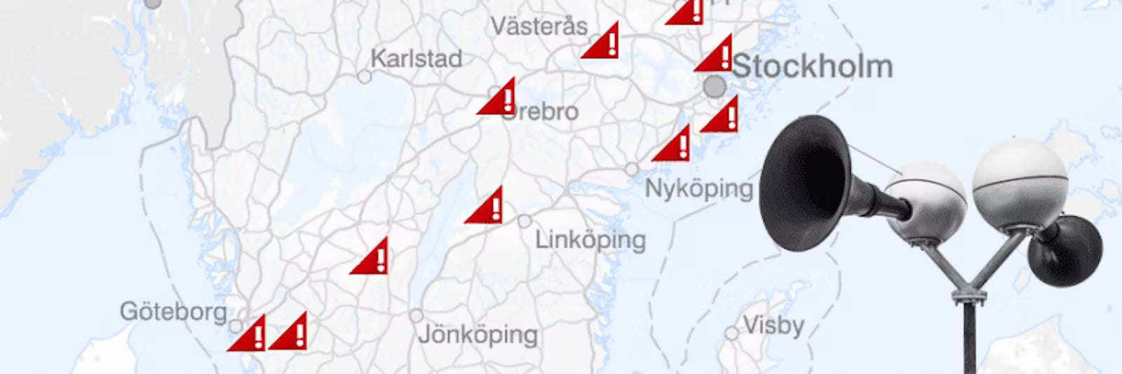 Viktigt meddelande till allmänheten, VMA