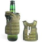 2-pack army-style beverage vest + bottle opener