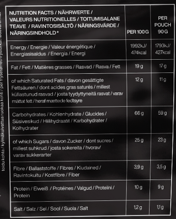 Tactical Foodpack Rice Pudding and Berries