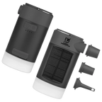 Elektrisk luftpump med powerbank och lampa (överskottsvara, klass 1)