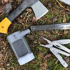 Elektrisk luftpump med powerbank och lampa (överskottsvara, klass 1)