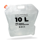 Hopfällbar vattendunk 10 liter, 5-pack