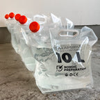 Hopfällbar vattendunk 10 liter, 5-pack