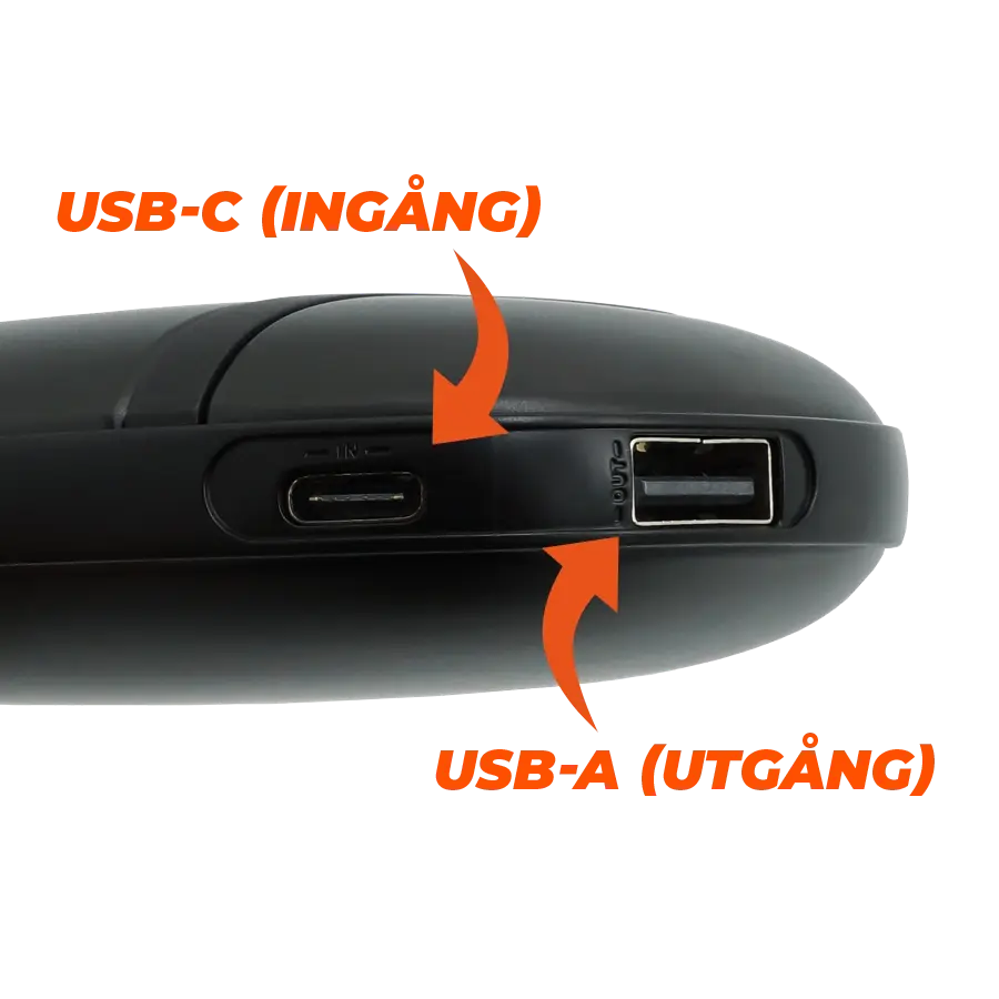 Handvärmare med powerbank 10 000 mAh