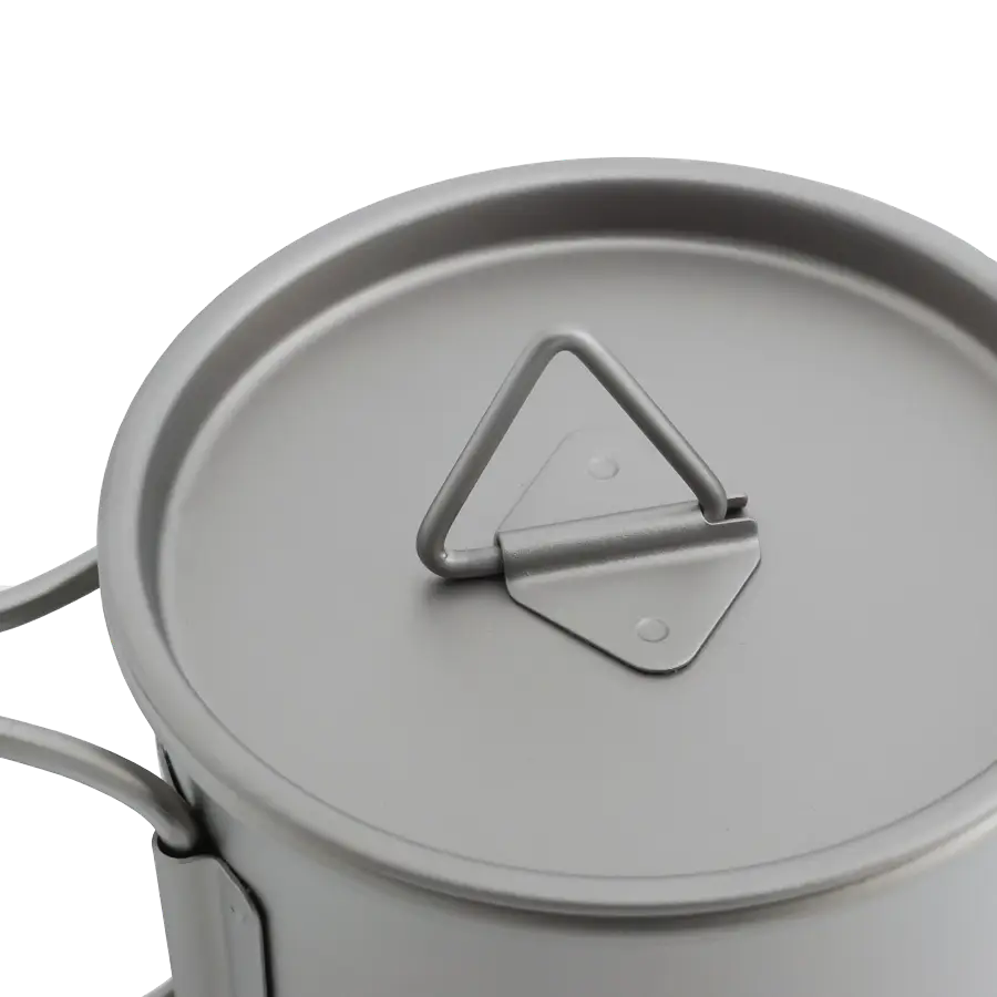 Titankopp med lock, 300 ml