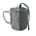 Titankopp med lock, 300 ml