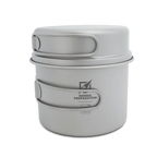 Titankastrull och -stekpanna, 1450 ml