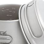 Titankastrull och -stekpanna, 1450 ml