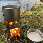 Titankastrull och -stekpanna, 1450 ml