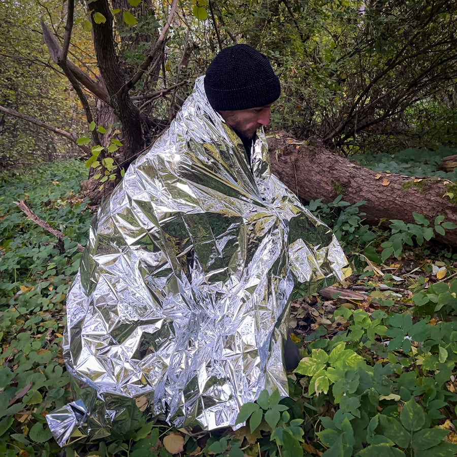 Nödfilt 210x160 cm (armégrön)