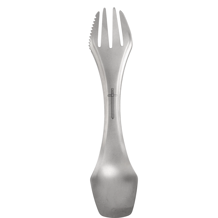 Titanspork med ullfodral
