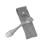 Titanspork med ullfodral
