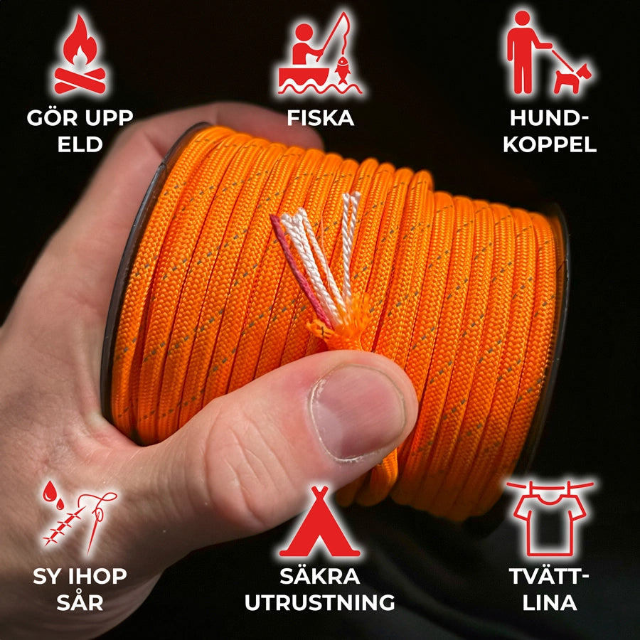 Överlevnadslina 575 ? Type III paracord