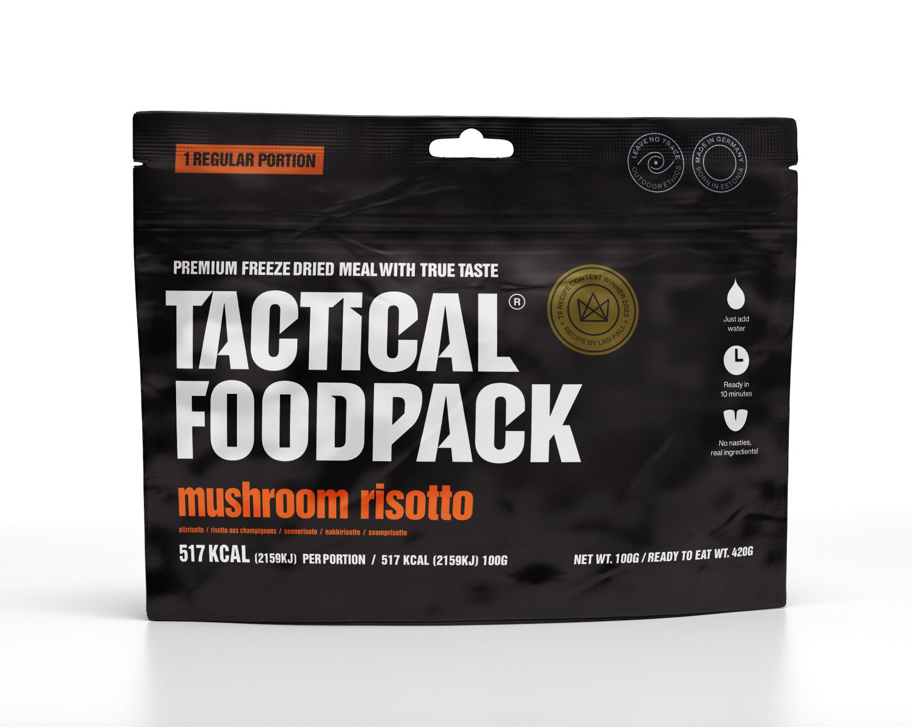 Tactical Foodpack Mushroom Risotto