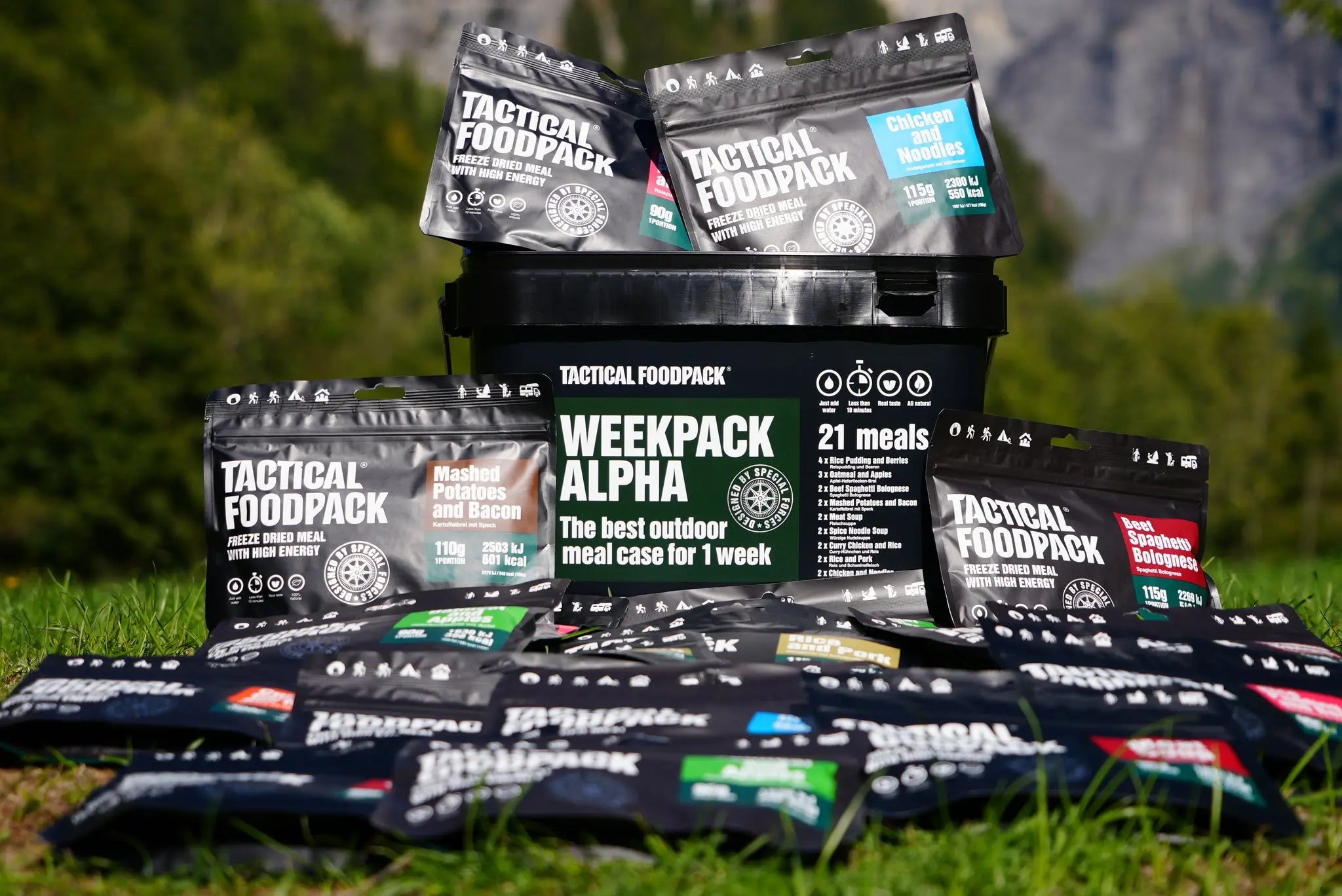 Tactical Foodpack - Weekpack Alpha (7 dagar)