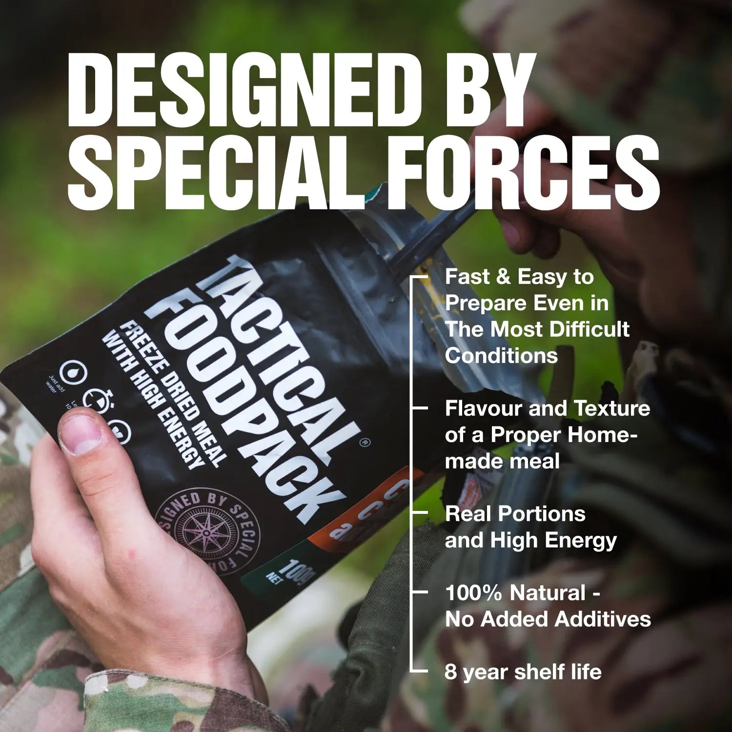 Tactical Foodpack - Weekpack Alpha (7 dagar)