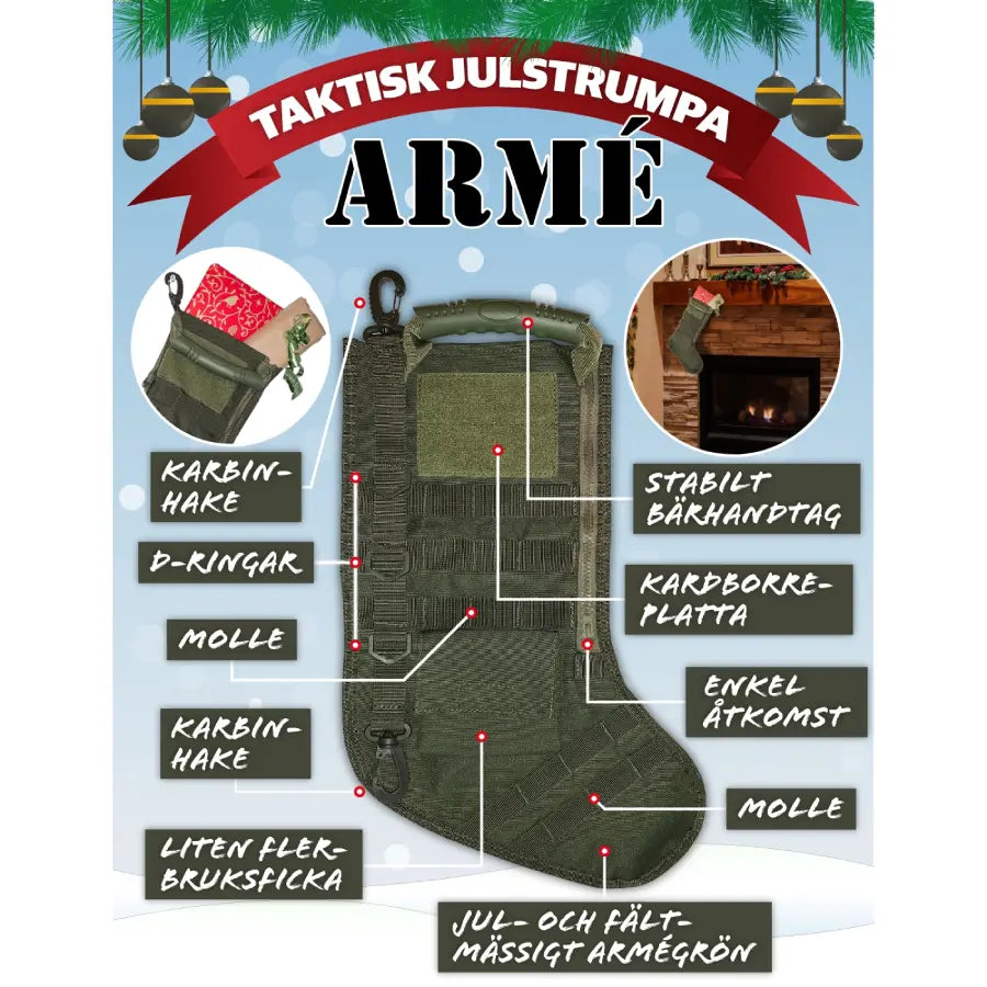 Taktisk julstrumpa armé