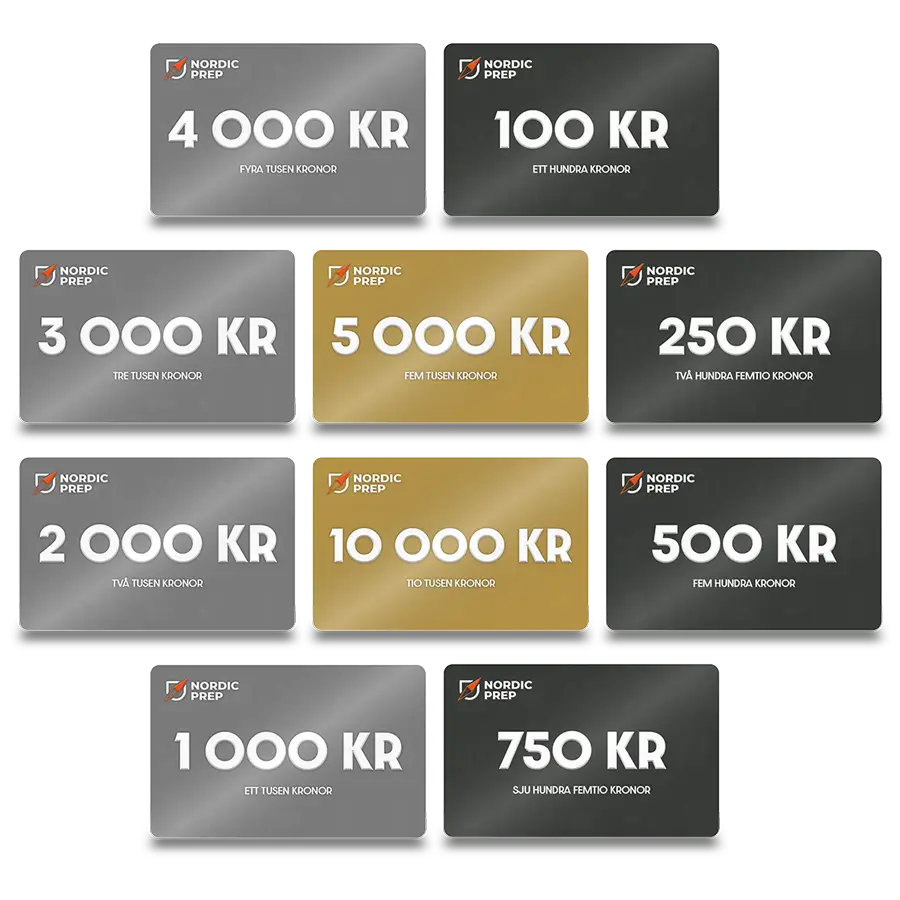 Nordic Prep Presentkort