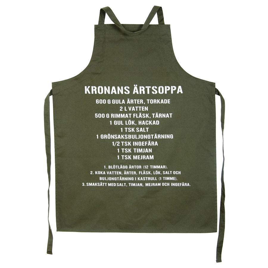 Förkläde m/ärtsoppa (överskottsvara, klass 1)