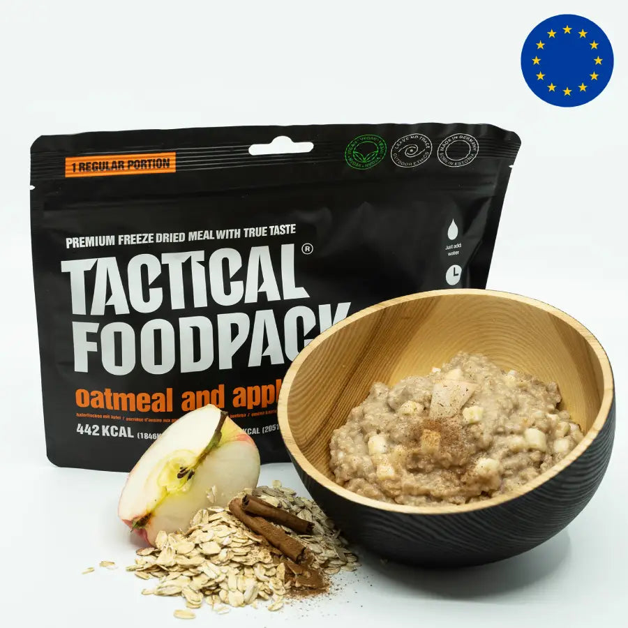 Tactical Foodpack Oatmeal and Apples (with oat cream)