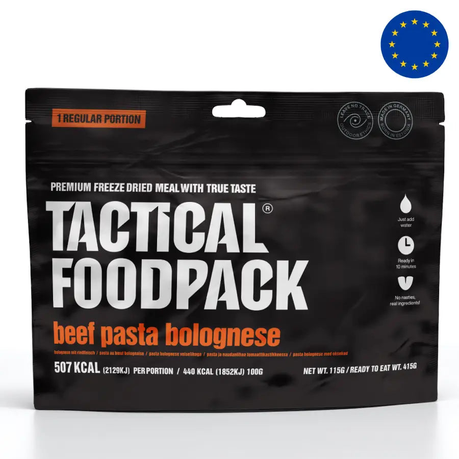 Tactical Foodpack Beef Pasta Bolognese