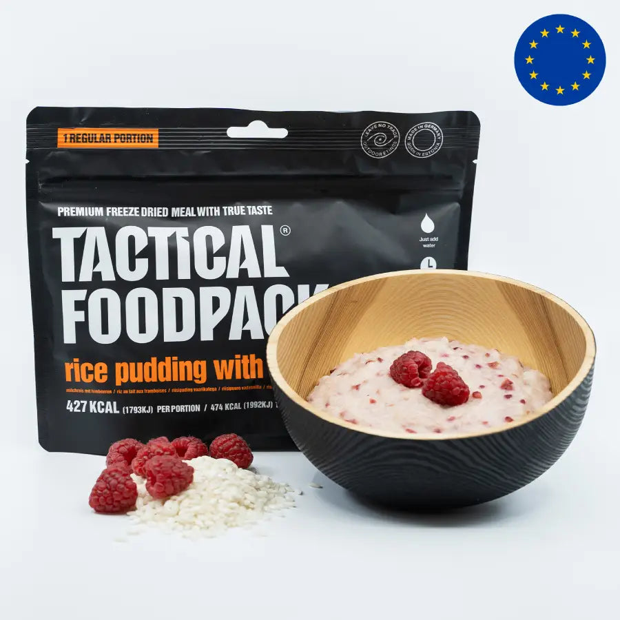 Tactical Foodpack Rice Pudding and Berries