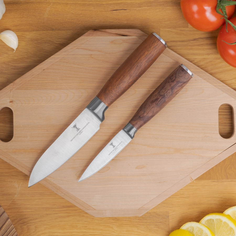 Allkniv 12 cm + Skalkniv 9 cm SKARPT LÄGE (överskottsvara, klass 1)