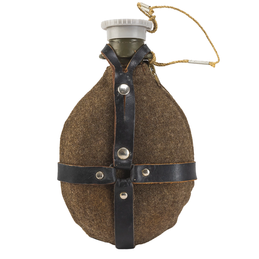 Fältflaska aluminium m/31 CZ, original (överskottsvara, klass 4)