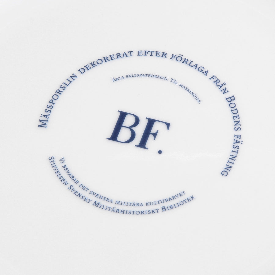 Mässporslin djup tallrik 23 cm 4-pack (överskottsvara klass 1)