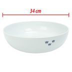 Mässporslin salladsskål 34 cm (överskottsvara klass 1)