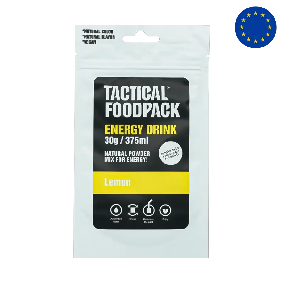 Tactical Foodpack Energy Drink Lemon 30g