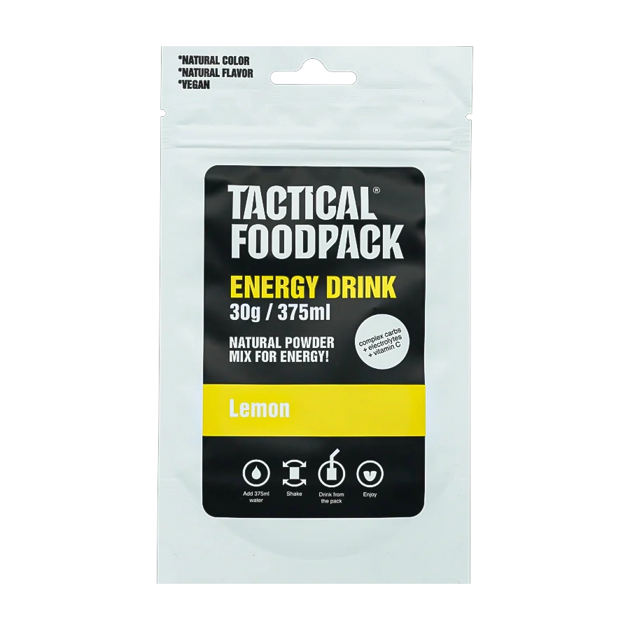 Tactical Foodpack Energy Drink Lemon 30g