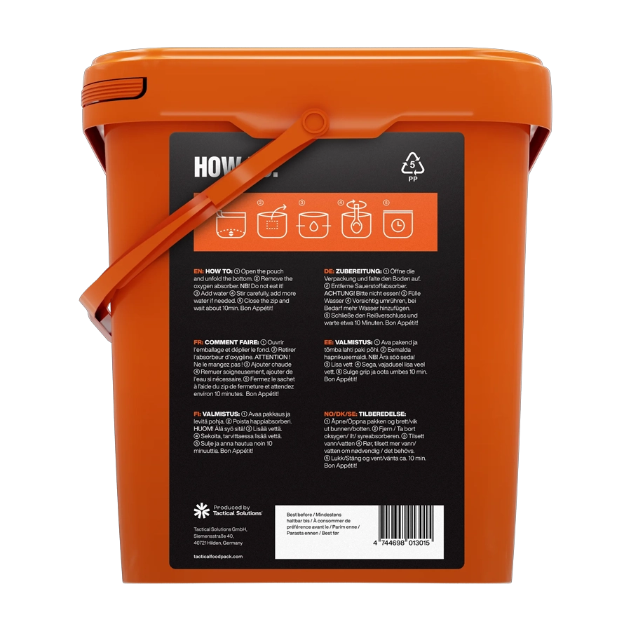 Survival Pack Mike ? 7 dygns mat i krislåda