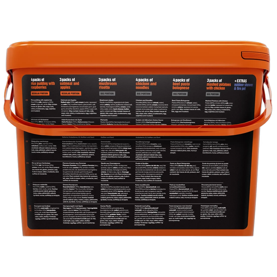 Survival Pack Mike ? 7 dygns mat i krislåda