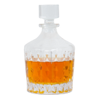 Whiskykaraff m/23 + två whiskyglas (överskottsvara, klass 1)