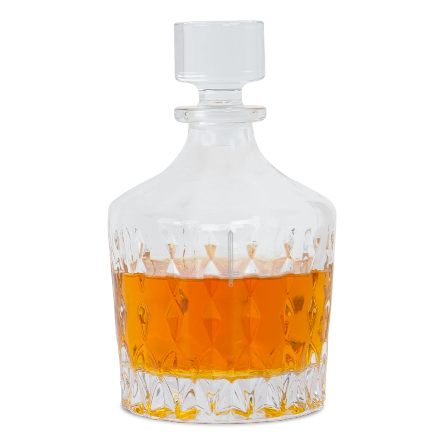 Whiskykaraff m/23 + två whiskyglas (överskottsvara, klass 1)