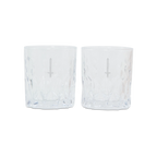 Whiskykaraff m/23 + två whiskyglas (överskottsvara, klass 1)