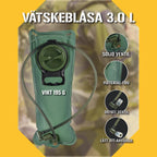 Vätskeblåsa 3,0 L (överskottsvara, klass 1)