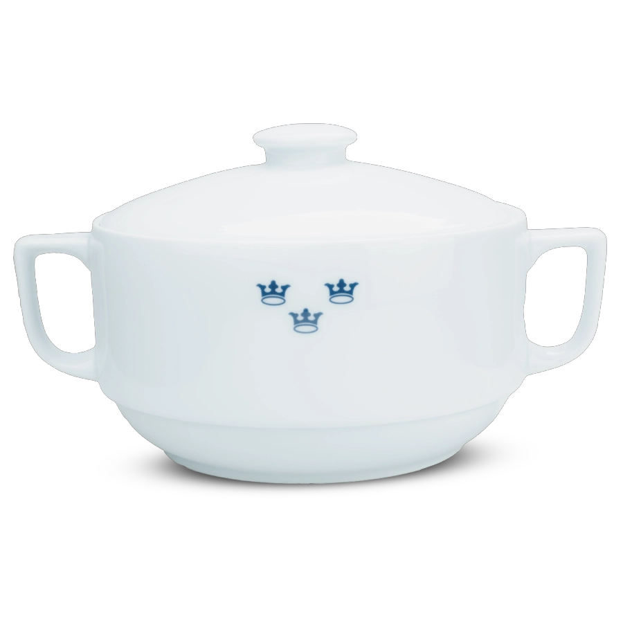 Mässporslin terrin (överskottsvara klass 1)