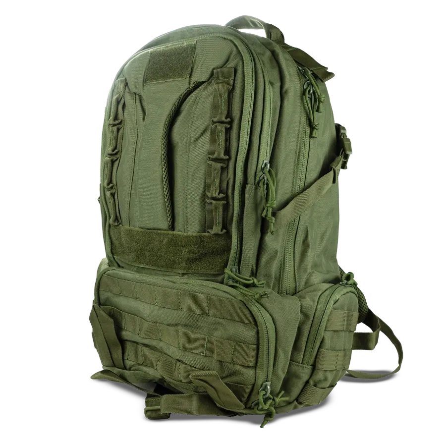 Taktisk ryggsäck 45 L, armégrön
