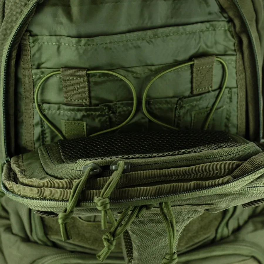 Taktisk ryggsäck 45 L, armégrön