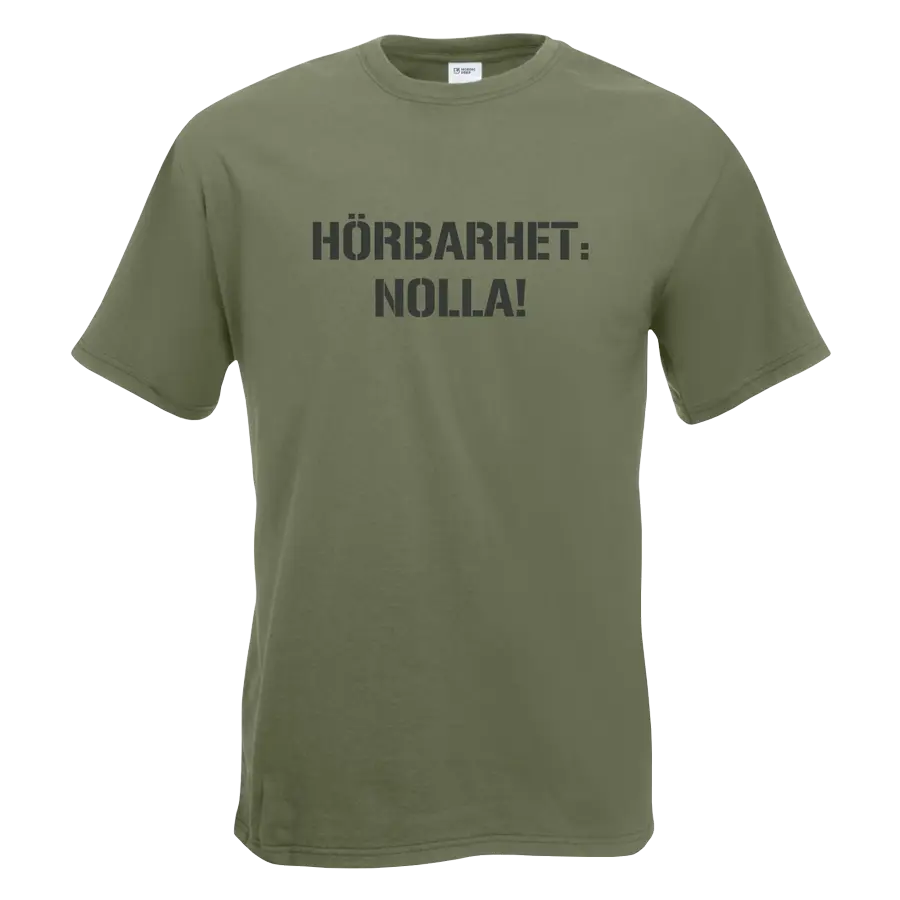 T-shirt Hörbarhet nolla