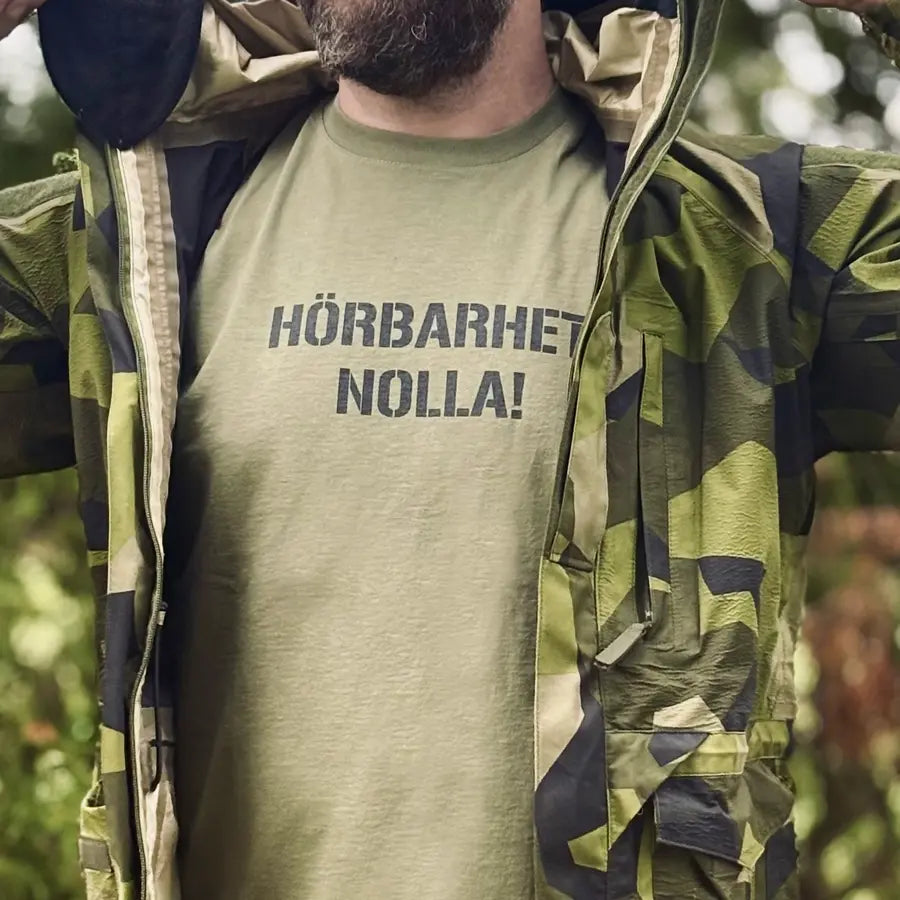 T-shirt Hörbarhet nolla