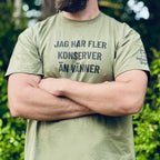 T-shirt Jag har fler konserver än vänner