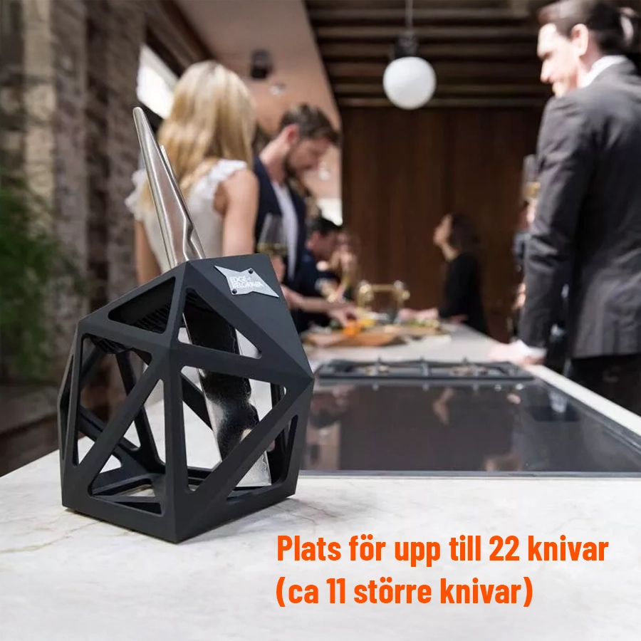 Magnum Black Diamond Knife Block (överskottsvara, klass 1)