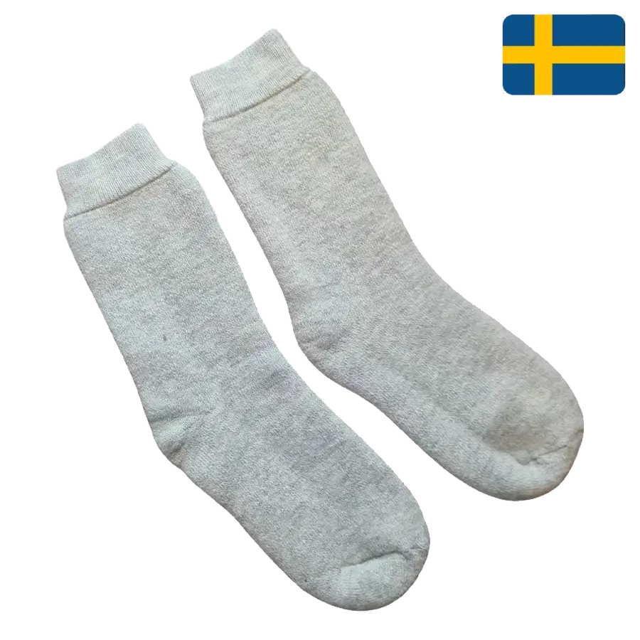 Frottéstrumpa armé - svensk militärklassiker i ull