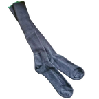 Knästrumpa stålgrå - försvarets original i merinoull