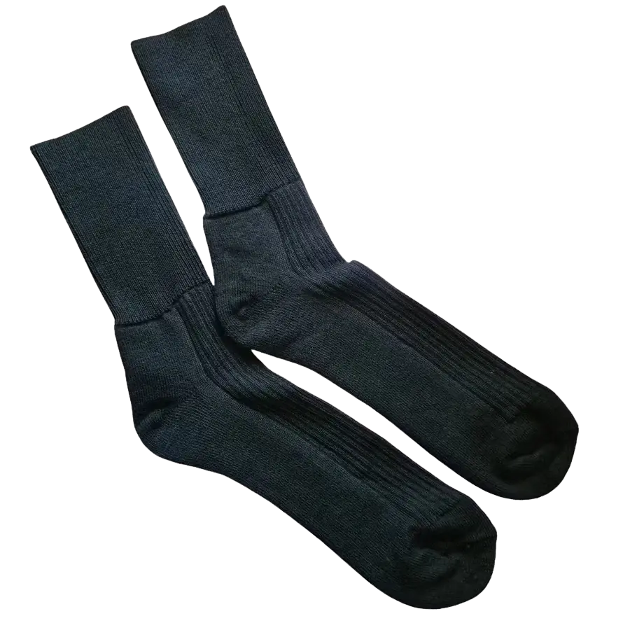 Ankelsocka fält - försvarets original i ull