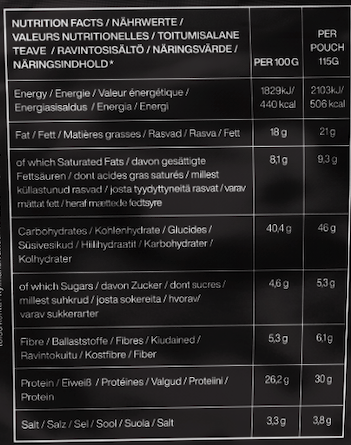 Tactical Foodpack Mashed Potatoes with Chicken