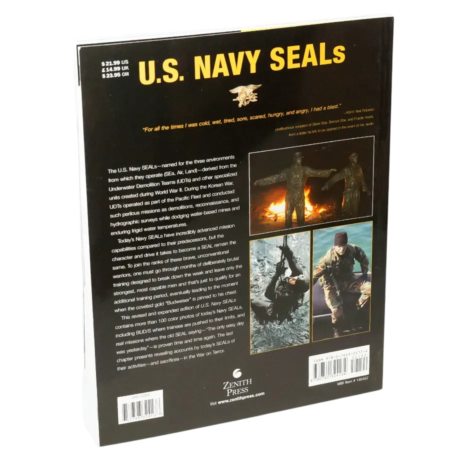 U.S. Navy Seals by Hans Halberstadt (engelsk text)